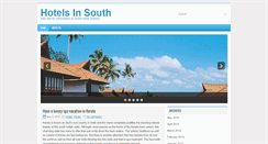 Desktop Screenshot of hotelsinsouth.com